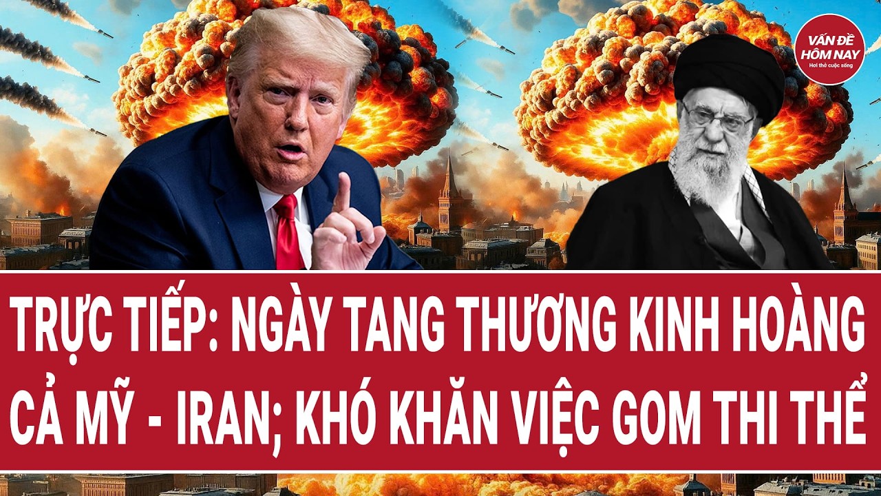 🔴[Trực tiếp] Ông Trump tiết lộ bị ám sát hụt; nổi giận tuyên bố đàm phán Iran đã muộn