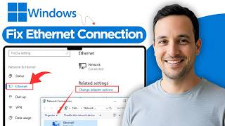 How to Fix - Ethernet Connection In Windows 10 -11 (2026 Step by Step Tutorial)