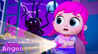 Don't be Scared! - Afraid of the Dark 👻 Halloween Song | Little Angel Kids Songs & Nursery Rhymes