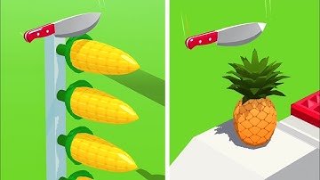 Slice It All Game! Very Satisfying and Relaxing ASMR Slicing Video NEW UPDATE