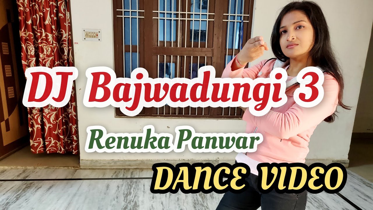 DJ Bajwadungi 3  Renuka Panwar  Pranjal Dahiya  Mukesh Jaji  New Haryanvi DJ Song  Dance Video