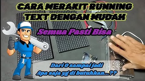 How to Assemble a P10 RGB Running Text//From Zero to Lighting//Everyone Can Do It