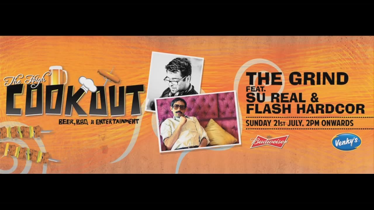 Cookout Promo Ft The Grind (Su Real & Flash Hardcor) @ High Spirits, Pune (MAY 2013 )