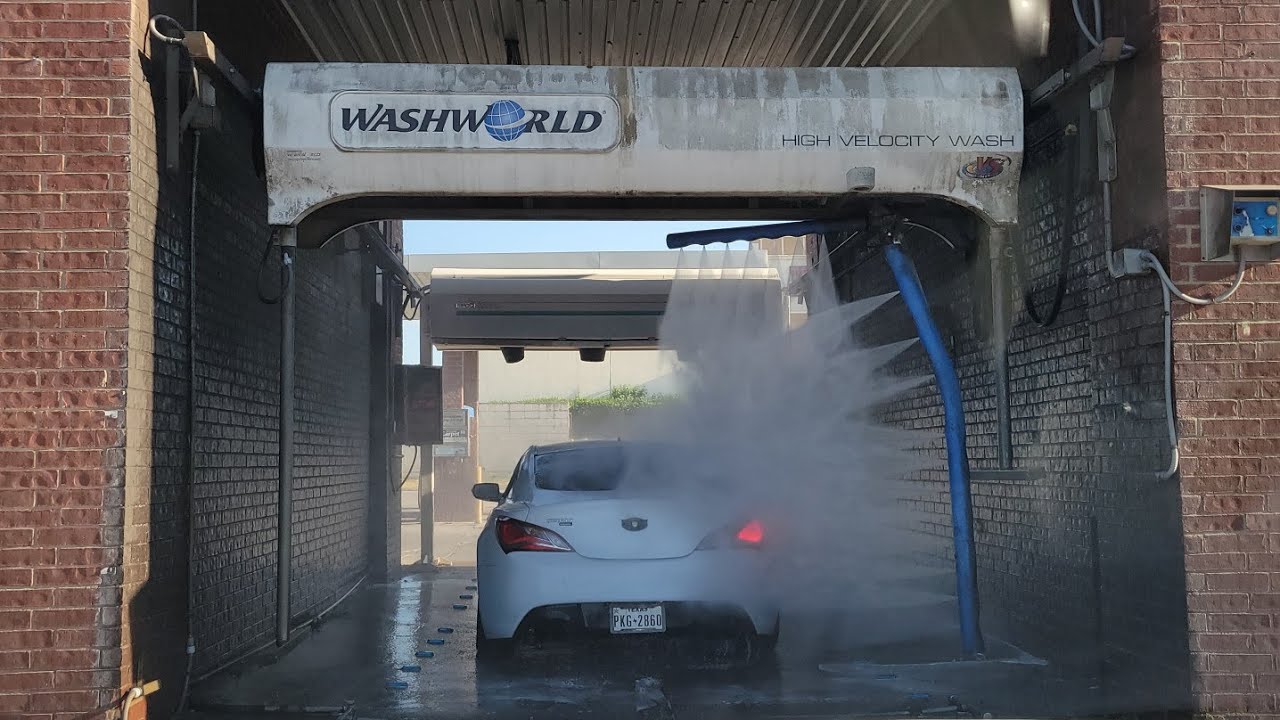 CW 43 Washworld High Velocity Auto King Car Wash Plano, TX YouTube