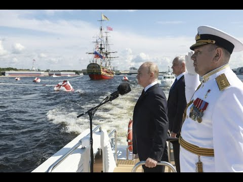 ჩინელმა, ინდოელმა და ალჟირელმა სამხედროებმა რუსეთის საზღვაო ძალების აღლუმში მიიღეს მონაწილეობა