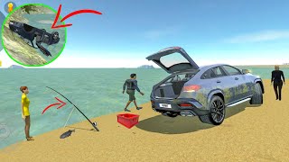 Car Simulator 2  Went Fishing  Car Accident! Offroad|Mercedes GLE Coupe|Car Games Android Gameplay