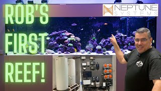 Tank Tour - Rob's First Ever Reef!