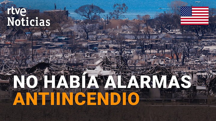 HAWÁI: CENTENARES de personas siguen DESAPARECIDAS tras los incendios que dejan 106 MUERTOS | RTVE