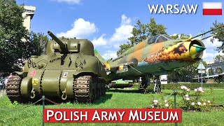 WARSAW │ POLAND.  Polish Army Museum.  Outdoor exhibition.