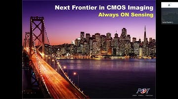 tinyML Summit 2019 - Charles Chong, Director : Next Frontier in CMOS Imaging – Always ON Sensing