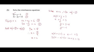 CSEC Maths - May 2016 Question 2
