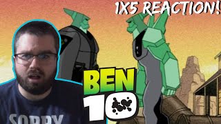 Мультфильм Ben 10 1x5 Hunted REACTION Ben Learns A Valuable Lesson