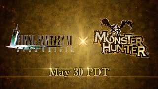 final fantasy vii ever crisis | monster hunter crossover event