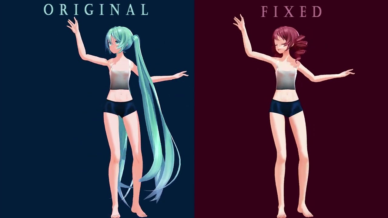 【 MMD Showcase 】Idle animation【 Mocap + Fix Twist Arm Bones motion + Add Shoulders Motion】