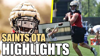How Does Derek Carr Look in Saints OTAs? | New Orleans Football Reaction