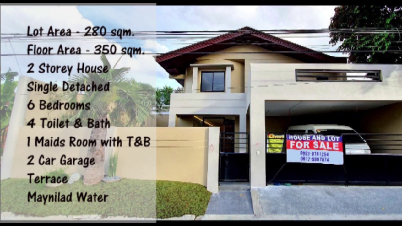 BF Homes house and lot for sale in Las Pinas City, Philippines YouTube