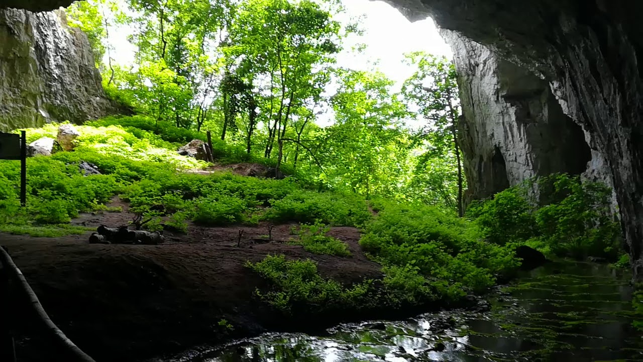 Exit from the Cavern seen from the inside YouTube