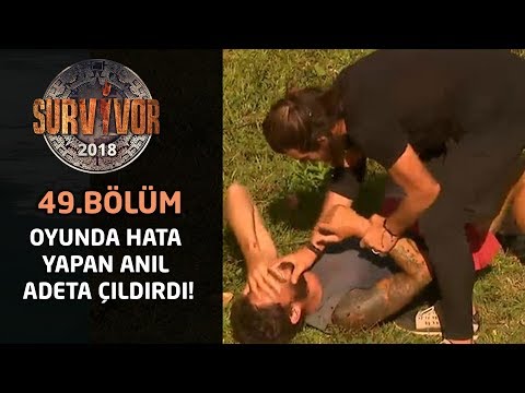 Oyunda hata yapan Anıl adeta çıldırdı! | 49. Bölüm | Survivor 2018