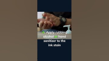 Ink Stain Removal Made Easy: How to Remove Ink Stains from Clothes at Home #thetipman  #ink #hacks