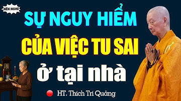 Sự Nguy Hiểm Của Việc Tu Sai Pháp - Thầy Thích Trí Quảng (nên nghe 1 lần).