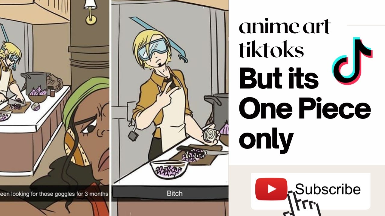 Anime art tiktoks but it's one piece only | TikTok Compilation ✨