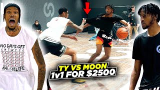 They Were BEEFING On The Internet So We Set It Up!! Moon vs Ty Glover 1v1 For $2500!