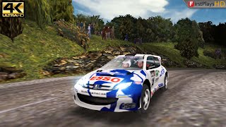 V-Rally 2 (2000) - PC Gameplay 4k 2160p / Win 10