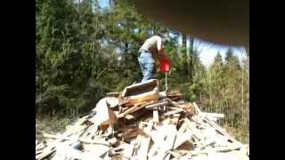 massive bonfire explosion fail!
