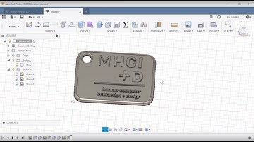 Making a Simple Keychain in Autodesk Fusion 360