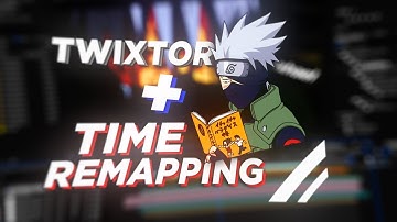 [ After Effects AMV - Twixtor + Time Remap Tutorial ]