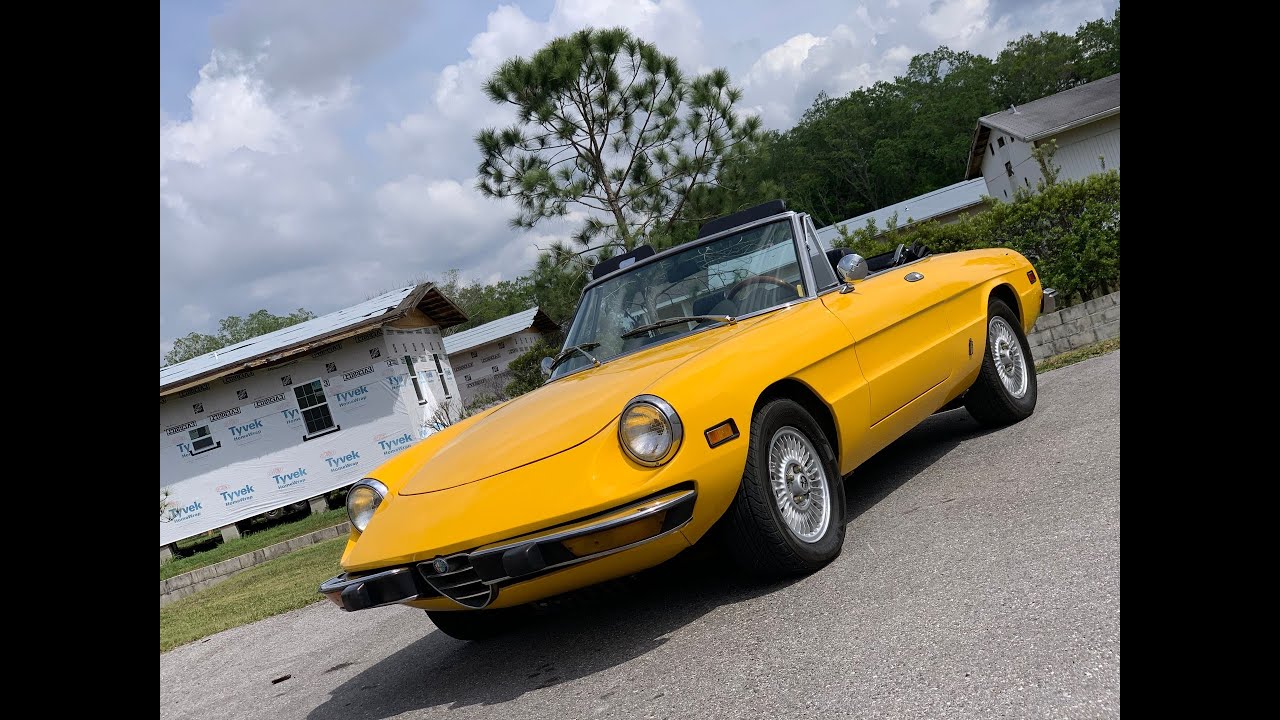 1974 Alfa Romeo 1300 Spider 774 Youtube