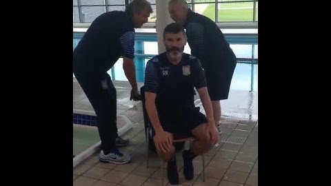 Roy Keane - ALS Ice Bucket Challenge