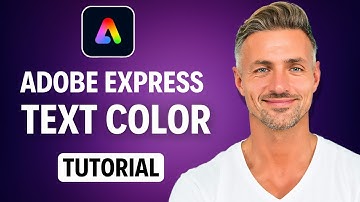 How To Change Text Color in Adobe Express - 2025