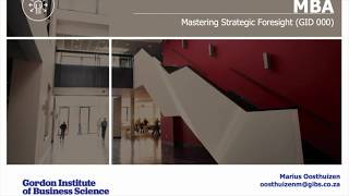Intro to Strategic Foresight
