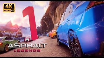 ASPHALT 9: Legends Android iOS Walkthrough | Gameplay Part 1