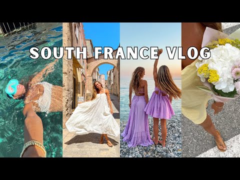 SOUTH FRANCE VLOG: st. tropez, beach days, shopping, launching our bikini brand