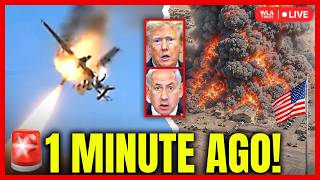 BREAKING LIVE | IRAN TERRIFYING Video Of BRUTAL MISSILE HELL On US Aircraft & CENTCOM HQ?