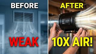 How to install AC Infinity inline booster fan - residential