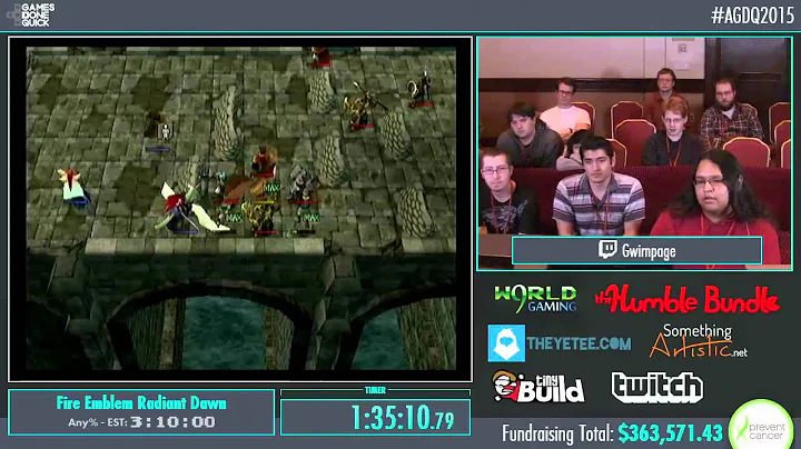 Awesome Games Done Quick 2015 - Part 78 - Fire Emb...
