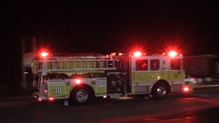 Falls Engine 30 and Levittown Engine 32-1 Responding.