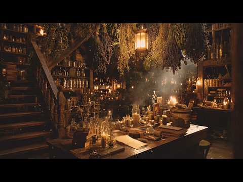 🌿The Hidden Floor of a Medieval Apothecary I Immersive Experience