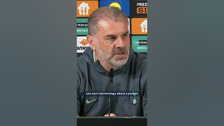 Do NOT call Ange Postecoglou a clown in a headline 😬