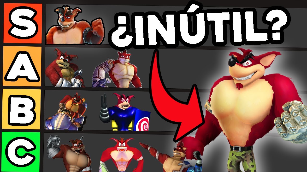 Clasifiqué TODAS las VERSIONES de Crunch Bandicoot