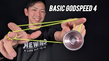 [Basic GODSPEED 4] Basic Rail Combo [REWIND Yo-Yo Trick Tutorial] #yoyo #tutorial #yoyotricks