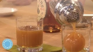 Make This Cider-Bourbon Cocktail - Holiday Recipes - Martha Stewart