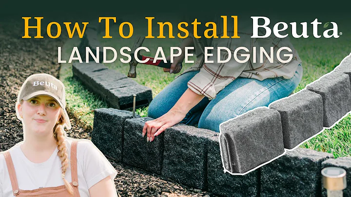 🔨🌿 How To Install Beuta Blocks and Bricks Flexible Landscape Garden Edging 🌿🔨 | Easy Installation