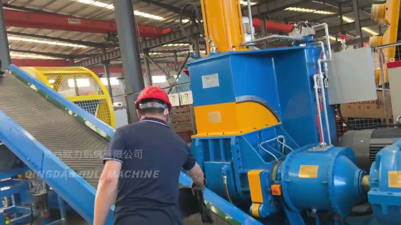 tire recycling production line