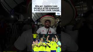 Historic Night For Sweden! Fans Go Wild After World Cup Victory | Sweden Crush Tunisia 5–1 | N18G