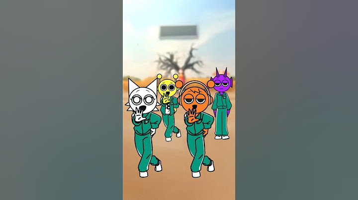 Sprunki dancing in Squid Game 2 #animation