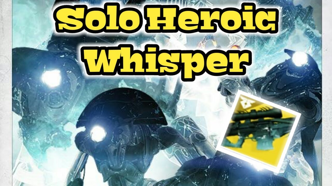 Solo Heroic Whisper of the Worm ( Hunter ) YouTube